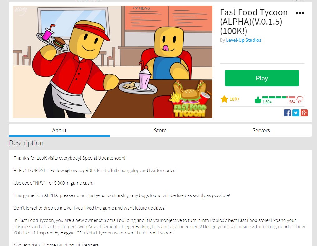 fast food tycoon online